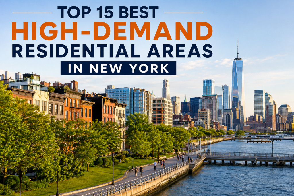 Top 15 Best High-Demand Residential Areas in New York (2026 Guide)